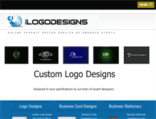 Tablet Screenshot of ilogodesigns.com